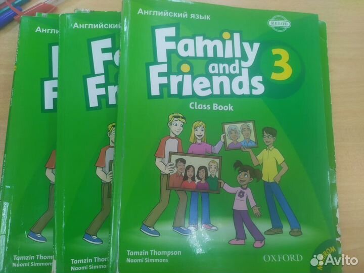 Учебник по английскому Family and Friends 3