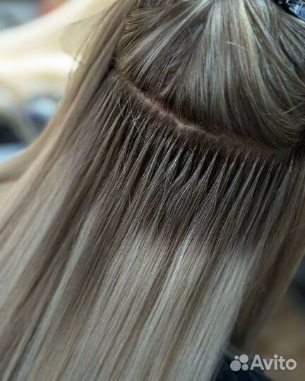 Наращивание натуральных волос