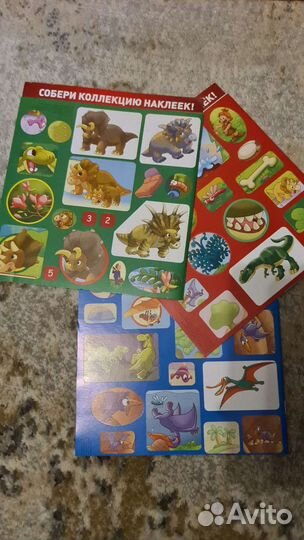 Игрушки с наклейками