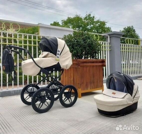 Коляска 2в1 +аксессуары