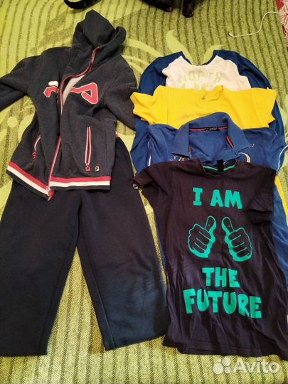 Одежда пакетом на мальчика 150