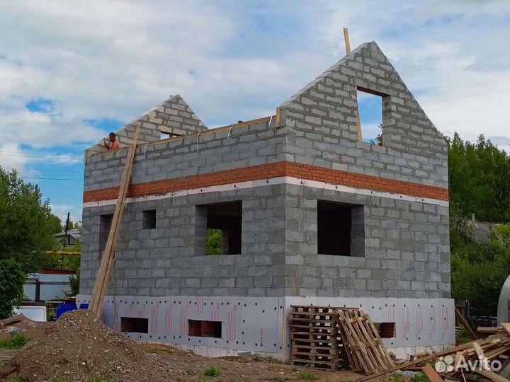 Бригада строителей, строим под ключ и поэтапно