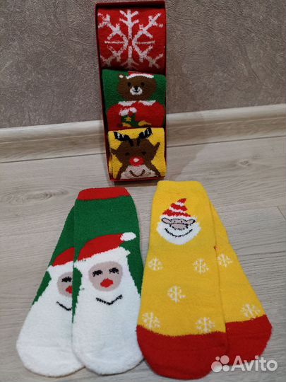 Новогодние носки