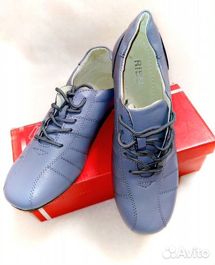 Обувь женская, сер. кожа, р-ры 37,38,39 /новые