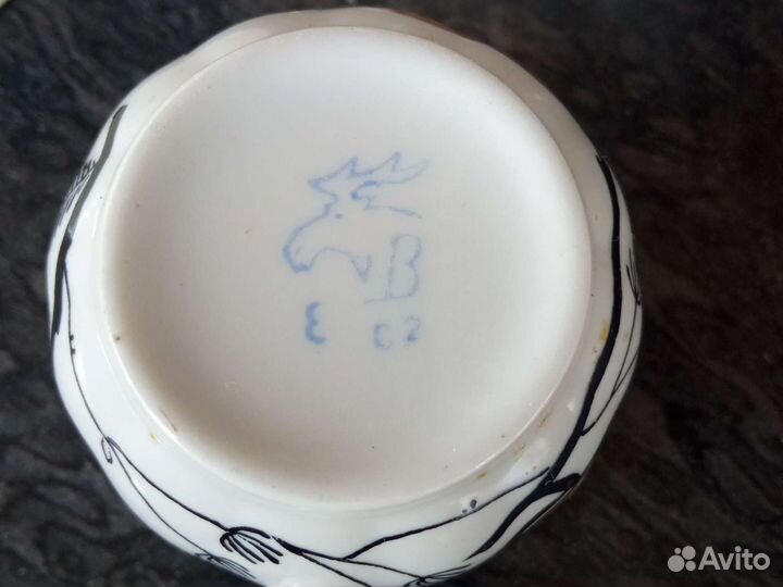 Сервиз кофейный Золотая роза