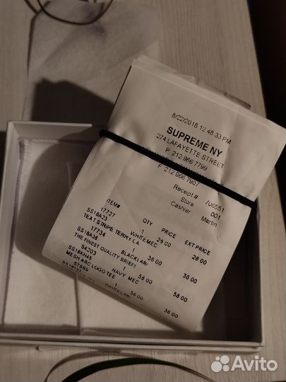 Maison margiela supreme кошелёк