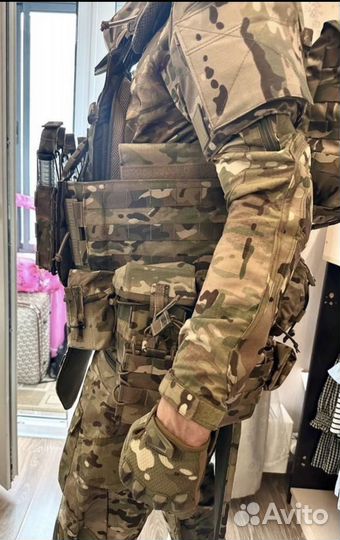 Комплект бронежилет панцирь ссо 2.0/3.0 мультикам
