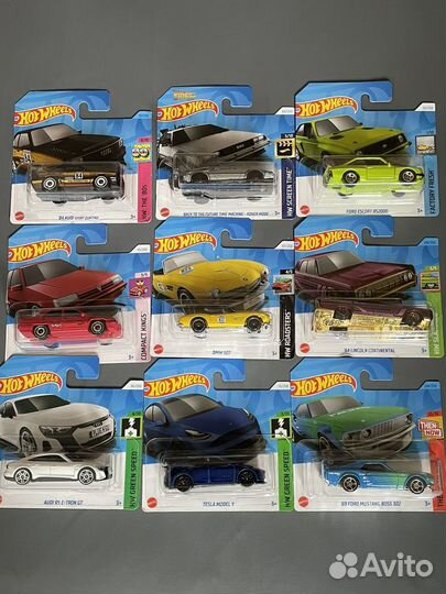 Машинки hot wheels