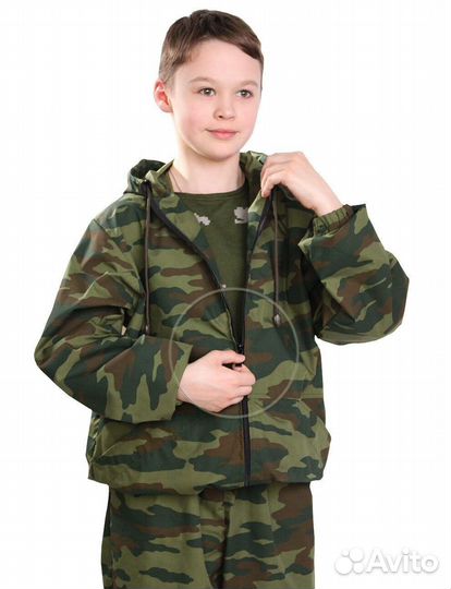 Детский камуфляжный костюм бвр