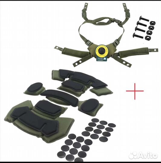 Подтулейное устройство на шлем