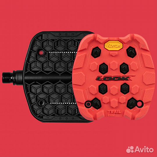 Педали MTB look Trail Grip (camo)