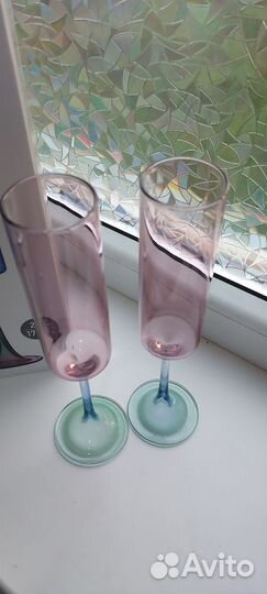 2 бокала для шампанского Lefard