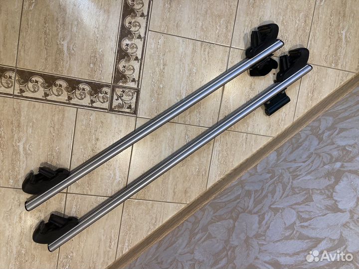 Поперечины пара на рейлинги Skoda Kodiaq