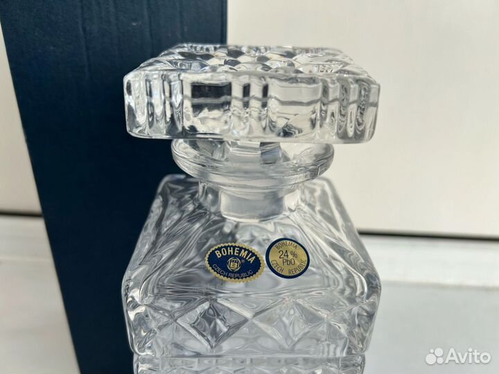 Графин хрустальный богемия