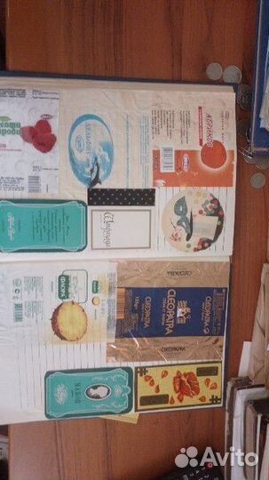 Этикетки мыла и духов. СССР. 100 шт