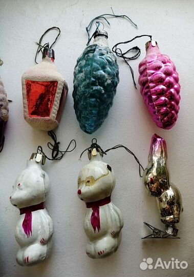 Елочные игрушки СССР