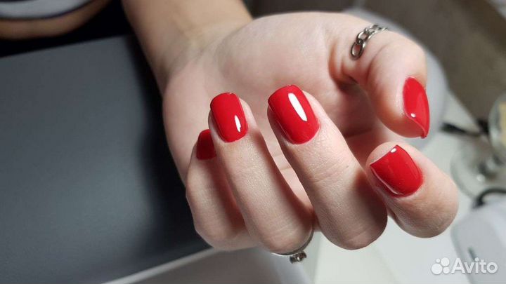 Маникюр с покрытием