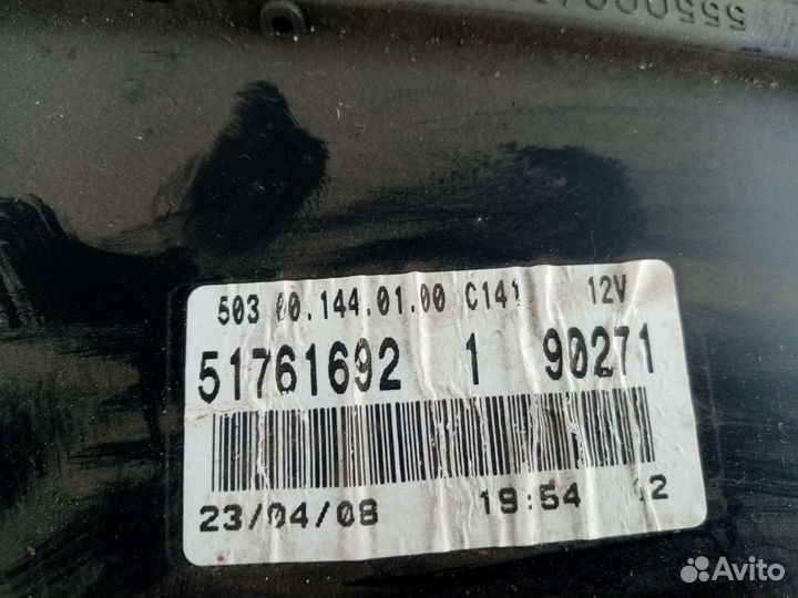 Панель приборов Fiat Doblo