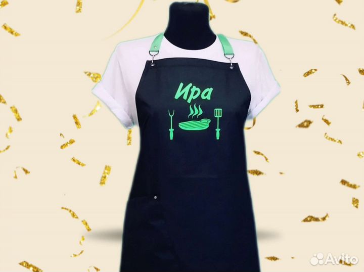 Фартук для кафе с логотипом
