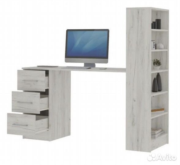 Стол компьютерный со стеллажом новый