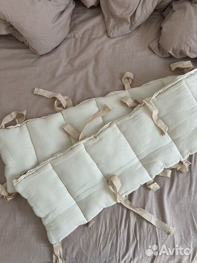 Бортики в детскую кроватку