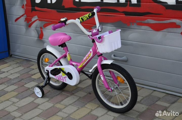 Детский велосипед Novatrack Twist 16
