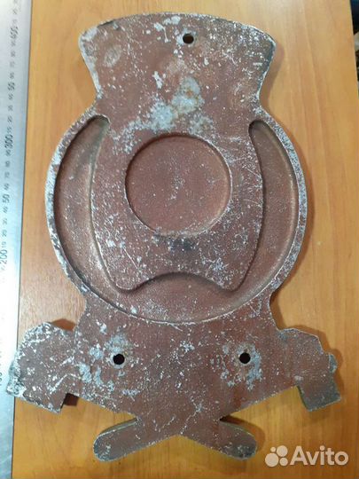 Герб СССР жд силумин