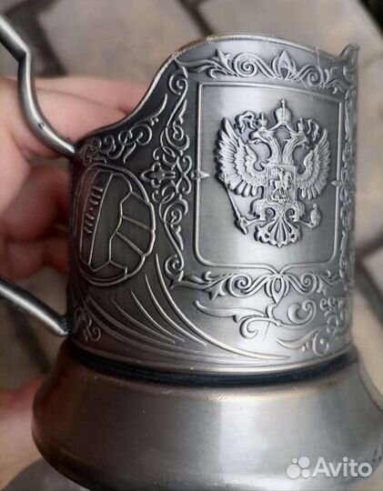 Подстаканник 100 лет фк Локомотив