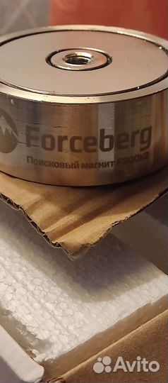 Поисковый магнит двухсторонний f200x2 Forceberg