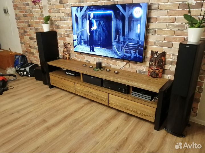 Тв тумба в стиле лофт