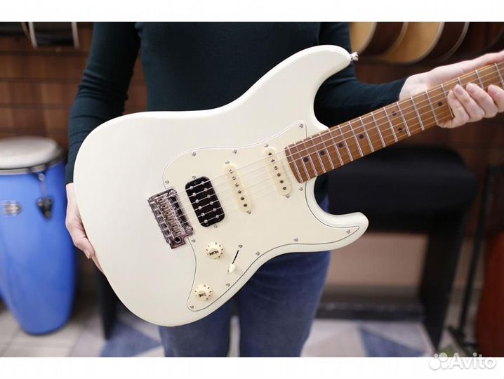 JET JS-400 OW - электрогитара, цвет белый