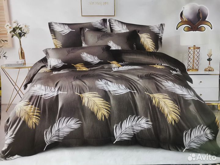 Комплект с готовым одеялом и подушки+ простыня