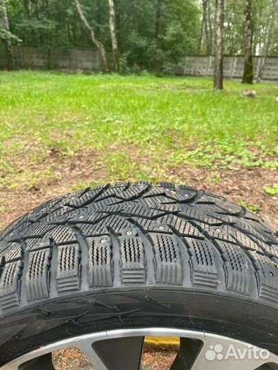 Колеса зима шипы