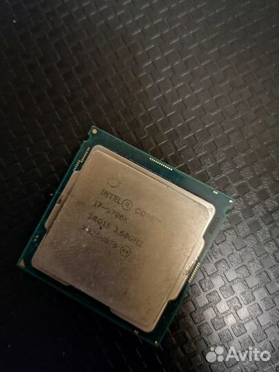 Процессор intel core i7 9700k