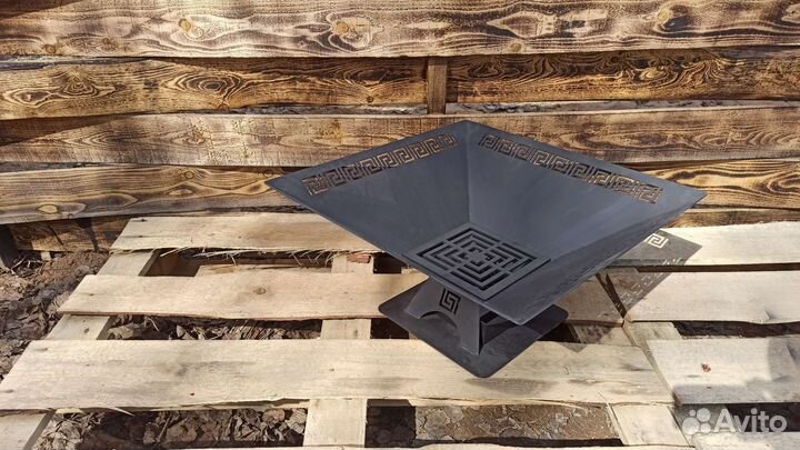 Чаша костровая орнамент