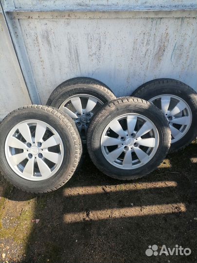 Литые диски r14 на ваз с зимней резиной