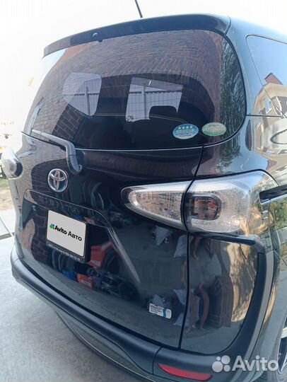 Toyota Sienta 1.5 CVT, 2017, 69 750 км