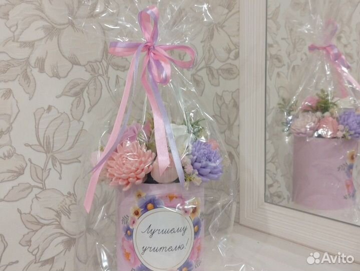 Мыльный букет