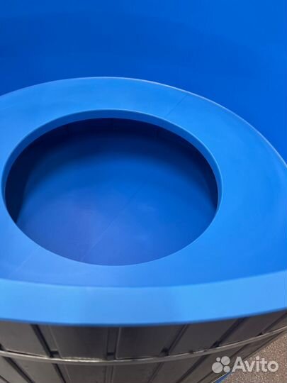 Бассейн круглый ппр, сидения по кругу