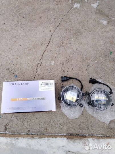 Продам проттивотуманки ледоптика на рено логан
