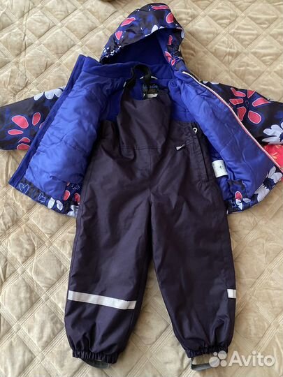 Детский зимний костюм на девочку92