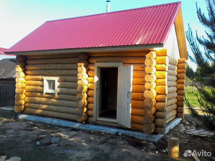 Строительство домов и бань из бревна
