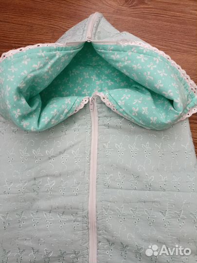 Конверт-одеяло на выписку и прогулки