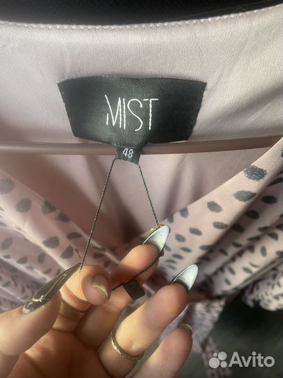 Платье mist розовое
