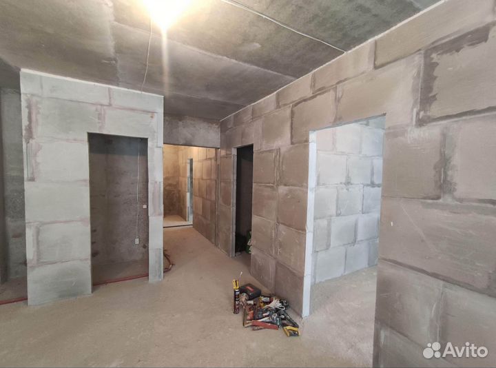 Возведение перегородок из Пгп и Газоблоков