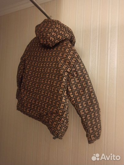 Куртка зимняя женская 48 черная двухсторонний