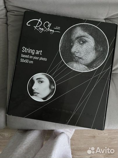 Набор для картины нитью PingString 50х50