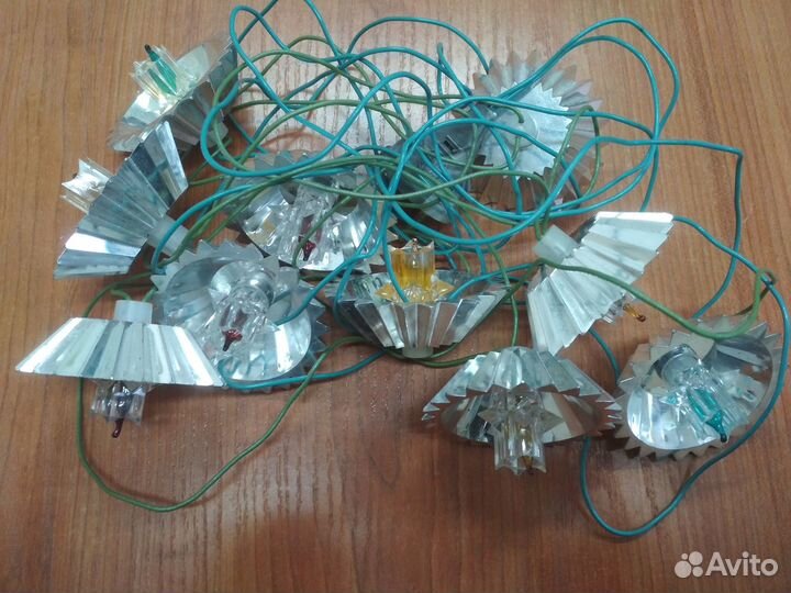 Новогодняя гирлянда СССР