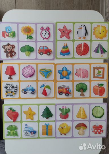 Пазлы, лото, вкладыши для малышей