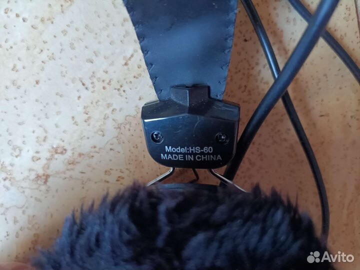 Гарнитура компьютерная A4Tech HS-60